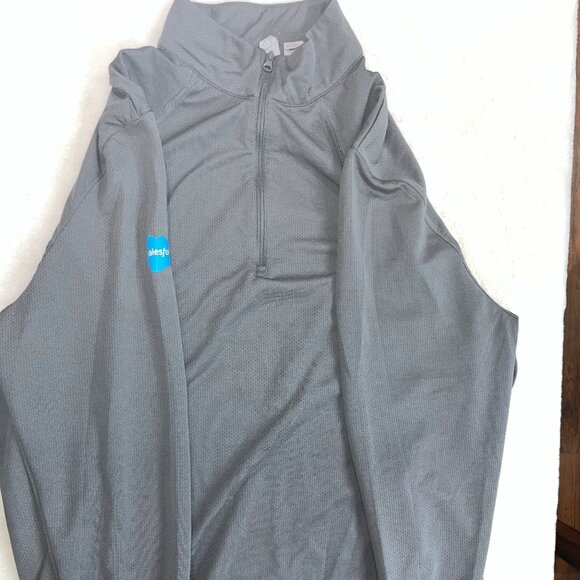 Athletic pullover quarter zip - Salesforce branded - Picture 1 of 8
